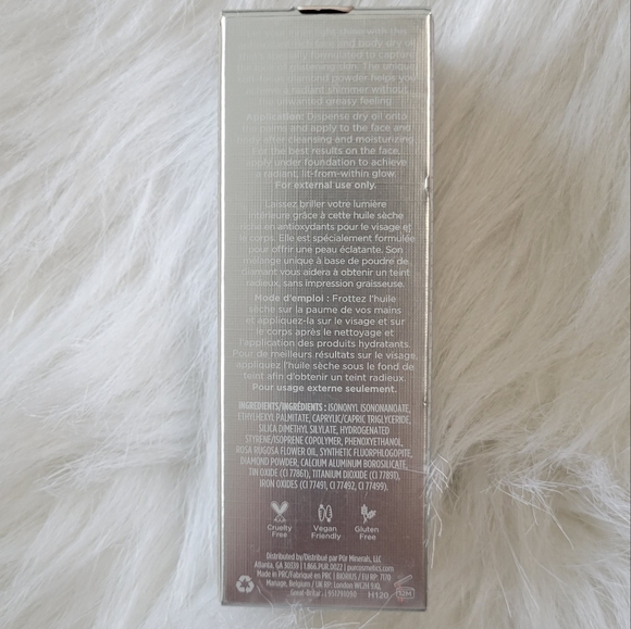 PUR ICONIC GLOW Illuminating Face & Body Dry Oil NIB Full Size - Picture 9 of 9